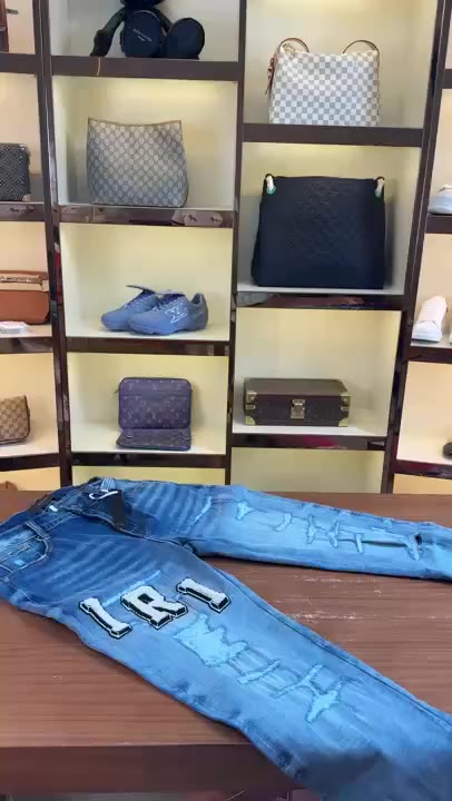 Levis Blue Jean Pant Leg video preview