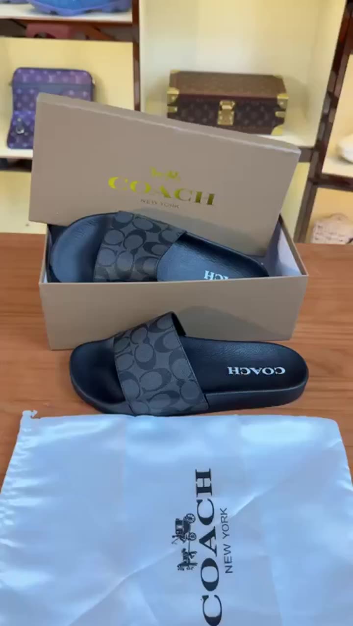 Coach Slide Sandal video preview
