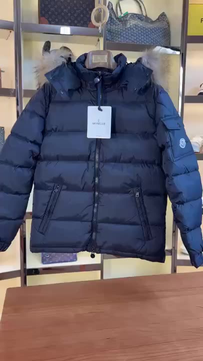 Moncler Puffy Coat With Fur Lining video preview